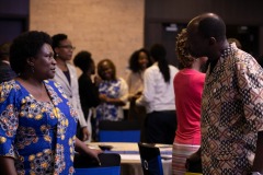 KFWN author Pastor John Magangi with a guest, Pastor Lydia Kilonzo.