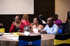 KFWN authors Jane Gichohi, Jesca Makena and Bernard Maingi.