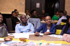KFWN authors Bernard Maingi and Gladys Juma.